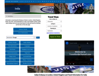 india.embassyhomepage.com screenshot