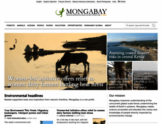 india.mongabay.com screenshot