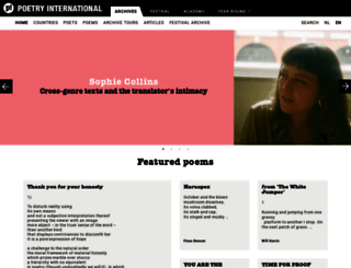 india.poetryinternationalweb.org screenshot
