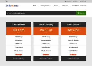 indiaaccess.com screenshot