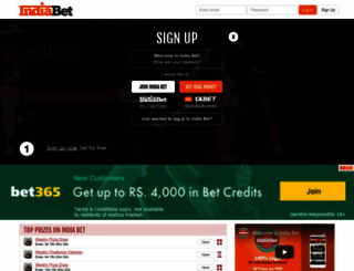 indiabet.com screenshot