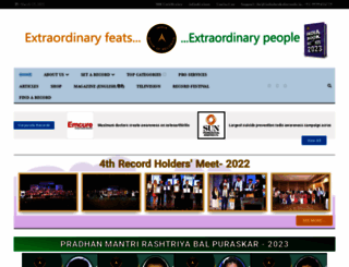 indiabookofrecords.com screenshot