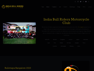indiabullriders.com screenshot