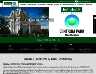 indiabullscentrumpark.com screenshot