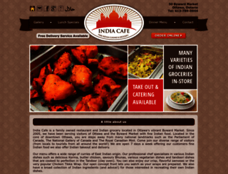 indiacafe.ca screenshot
