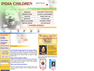 indiachildren.com screenshot