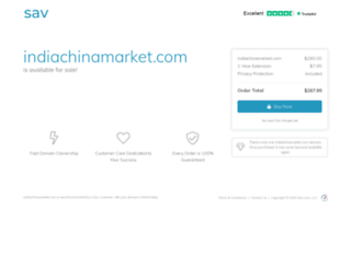 indiachinamarket.com screenshot