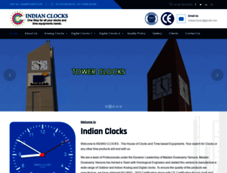 indiaclocks.com screenshot