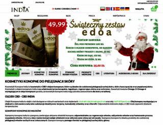 indiacosmetics.pl screenshot