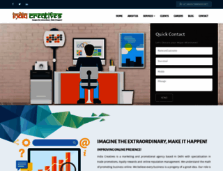 indiacreatives.in screenshot