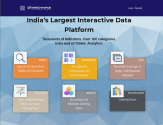 indiadatahub.com screenshot