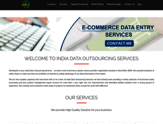 indiadataoutsourcingservices.com screenshot