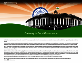 indiademocracy.org screenshot