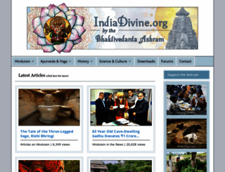 indiadivine.org screenshot
