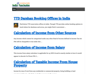 indiafascinates.com screenshot