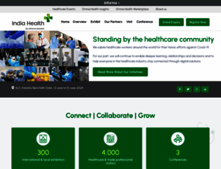 indiahealth-exhibition.com screenshot