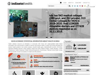 indiahealthstat.com screenshot