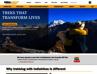 indiahikes.com screenshot