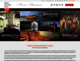 indiaholidaymall.com screenshot