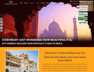 indiaholidaysbycar.com screenshot