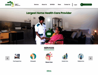 indiahomehealthcare.com screenshot