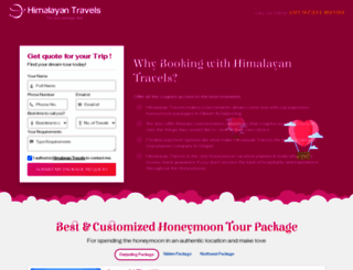 indiahoneymoonpackages.com screenshot
