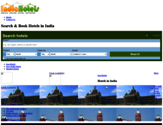 indiahotels.com screenshot