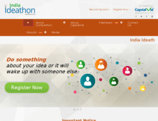 indiaideathon.com screenshot