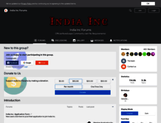 indiaincrs.com screenshot