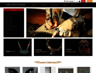 indiajewelrybazaar.com screenshot