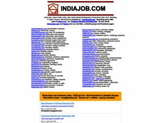 indiajob.com screenshot