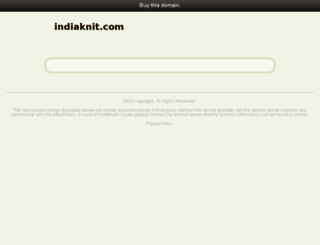 indiaknit.com screenshot