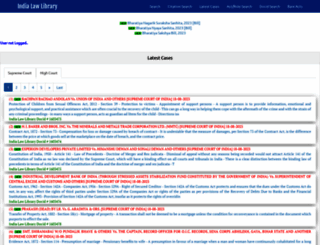 indialawlibrary.com screenshot