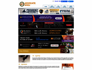 indialawsite.com screenshot