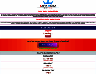 indiamatka.net screenshot
