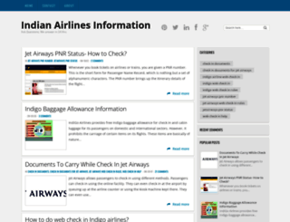 indian-airlines-information.blogspot.in screenshot