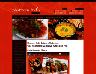 indian-catering.com.au screenshot