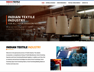 indian-textile-industry.com screenshot