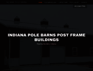 indiana-pole-barns.com screenshot