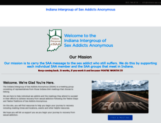 indiana-saa.org screenshot
