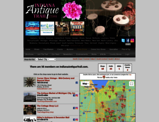 indianaantiquetrail.com screenshot