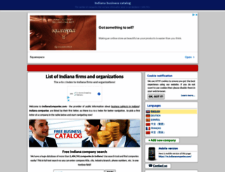 indianacompanies.com screenshot