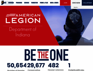 indianalegion.org screenshot