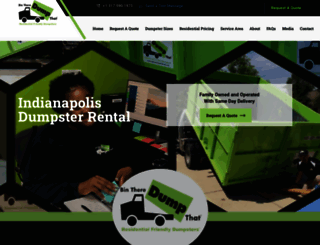 indianapolisdumpsterrental.net screenshot