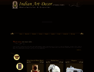 indianartdecor.co.in screenshot