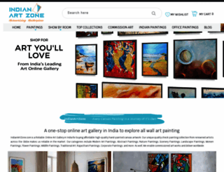 indianartzone.com screenshot