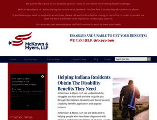 indianassdlawyers.com screenshot