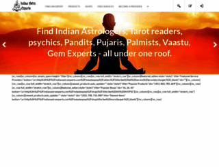 indianastroexperts.com screenshot