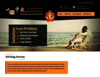 indianastrologerinusa.com screenshot