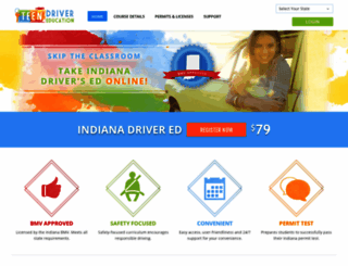 indianateendriving.com screenshot